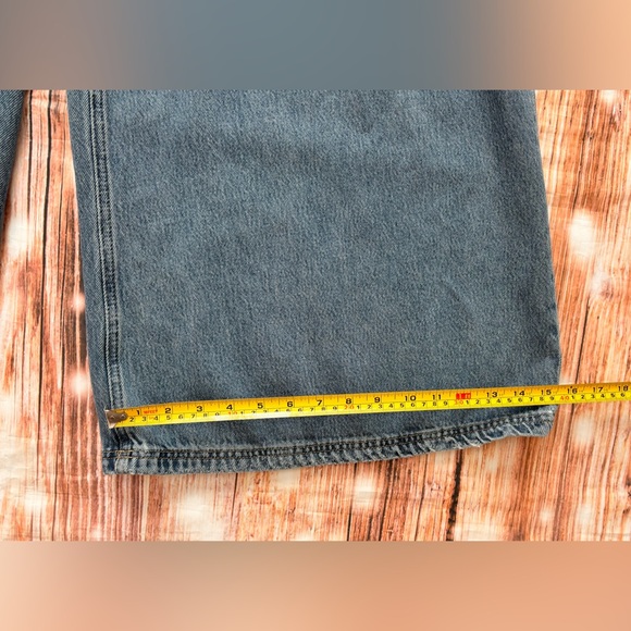 FREE PEOPLE CRVY BADLANDS COVERALL WE THE FREE WIDE LEG DENIM - Picture 7 of 14